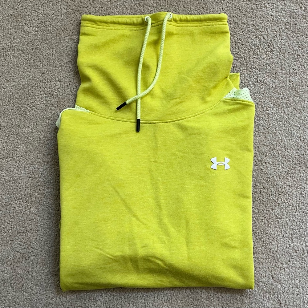 Under Armour Featherweight Fleece Funnel Neck Pullover Sweatshirt
